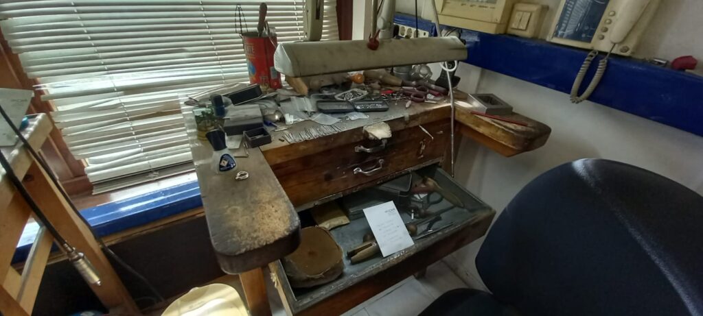 Taller de trabajo de Joyería Sarralde
